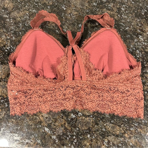 Aerie Lace Bralette XL EUC Adjustable straps Razorback - Picture 4 of 5